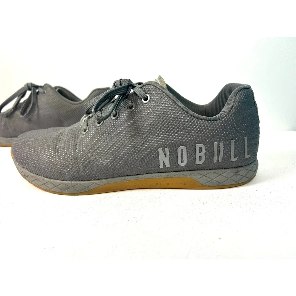 NOBULL Trainers Dark Grey Gum Sole‎ CrossFit Training Sneakers Men's US 13